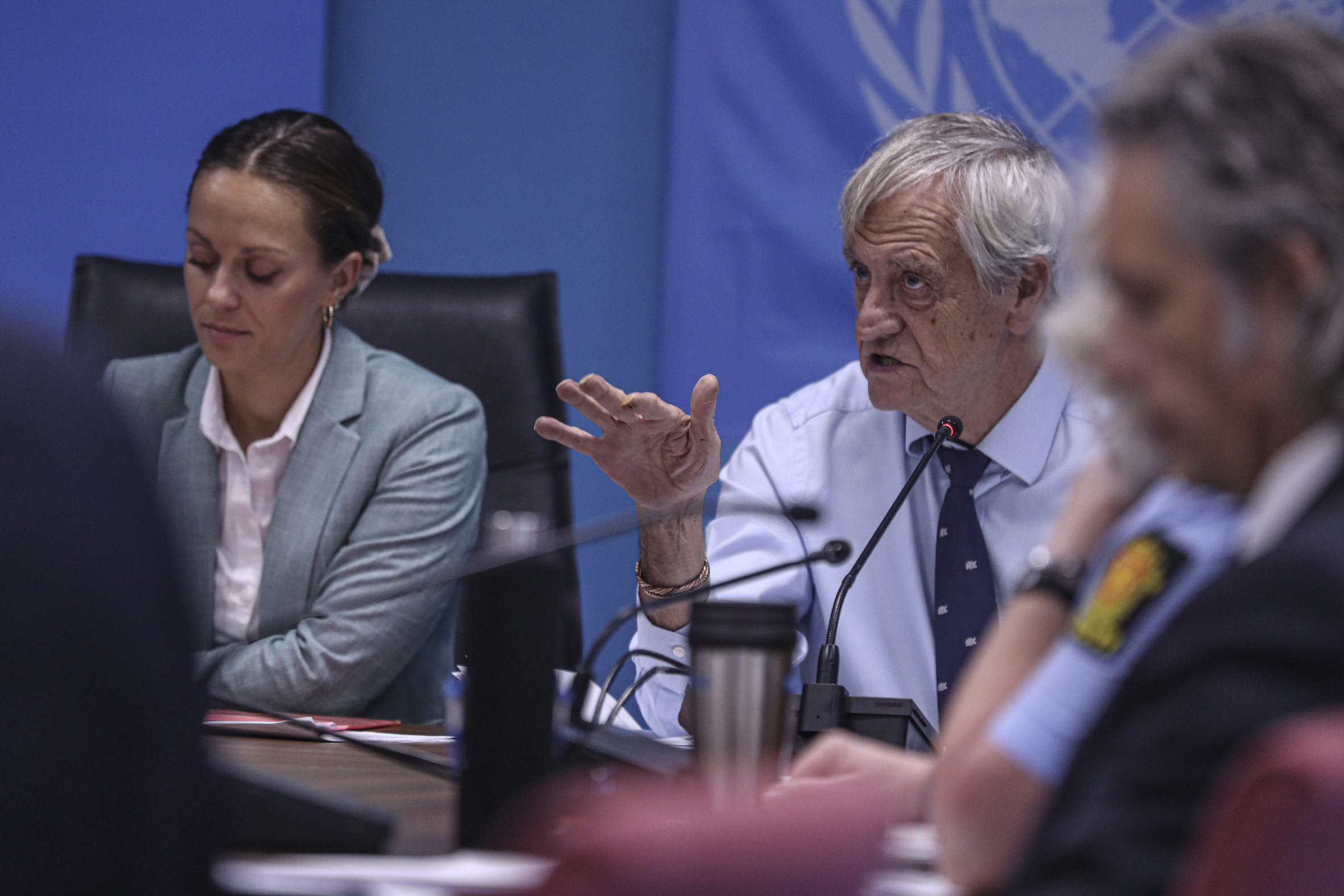 Special Representative of the Secretary-General and the Head of UNMISS, Nicolas Haysom highlighted the timeliness of the IEG visit: 2024 is a critical year with the ongoing constitution-making process and electoral process. Photo: UNMISS