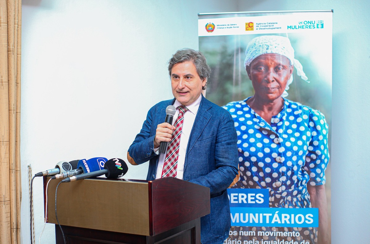 Mr. Alberto Cerezo, Spanish Ambassador (Credits: UN Women Mozambique)
