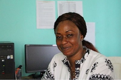 Mimina Gbané, Assistante du Maire de Danané dans son bureau