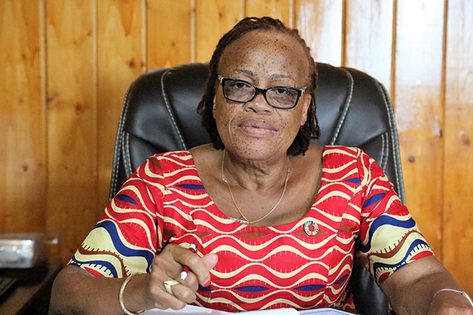 Honorable Julia DuncanCassell Minister of Gender Children and Social Protection of Liberi