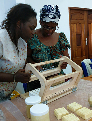Powering up women’s income in the Ivory Coast through climate-smart shea butter production