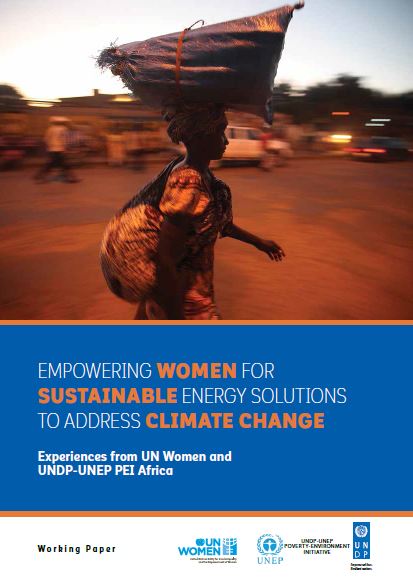 Empowering women for sustainable energy solutions to address climate change