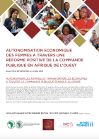 Autonomisation Economique Des Femmes A Travers Une Réforme Positive de la Commande Publique en Afrique de l'Ouest  Bulletin d'information n°2 