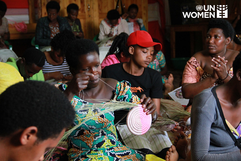 Refugees empowered by UN Women in Rwanda