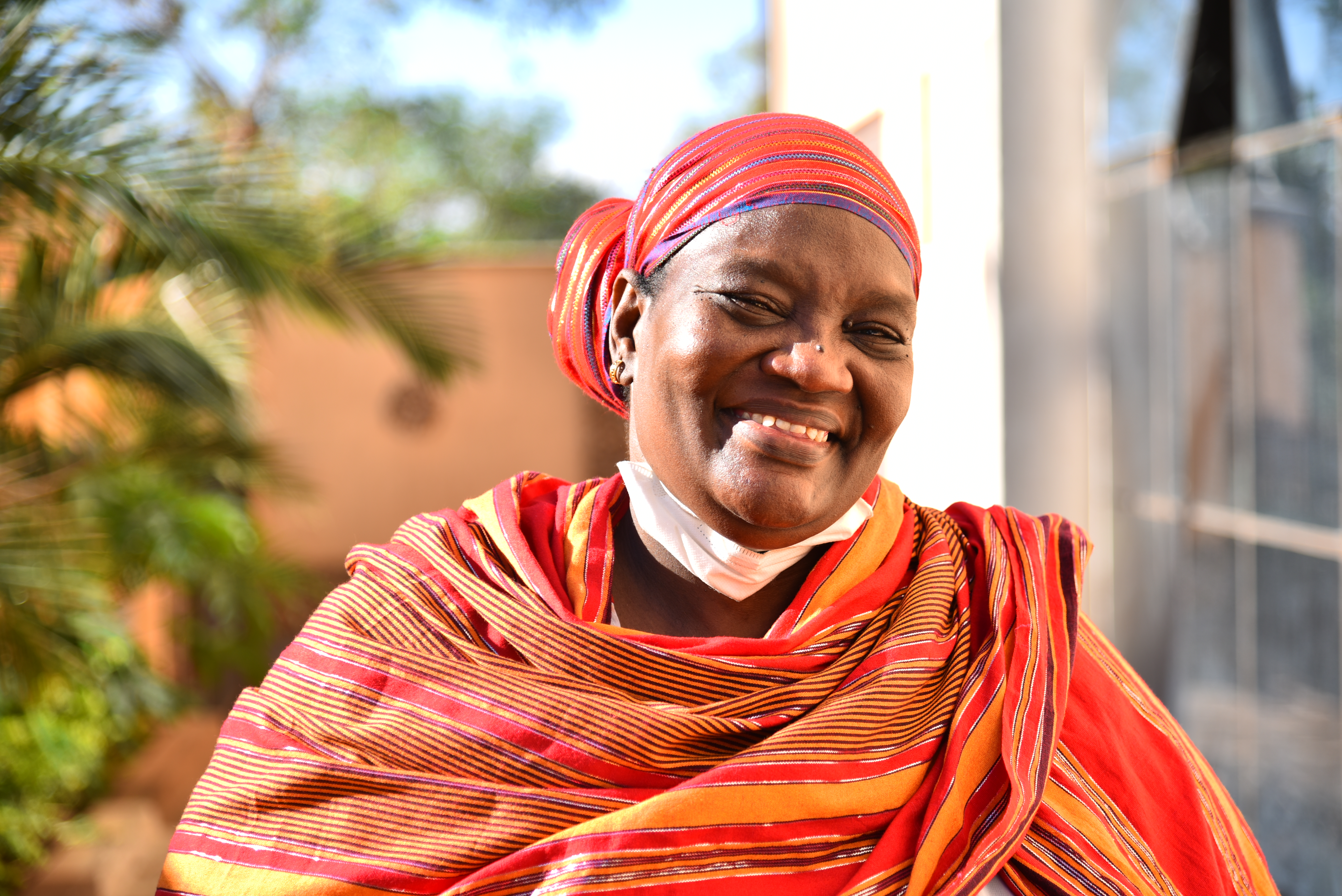 Shamsa Abubakar is a Kenyan peacebuilder and the first Chairlady of the newly established National Women’s Peace Committee Network in Kenya, supported by UN Women. She is a passionate community leader in Mombasa, a coastal city in south-eastern Kenya, and has made it her mission to reform delinquent youths and steer them away from violent criminal gangs and extremist groups - the biggest threat to peace. 