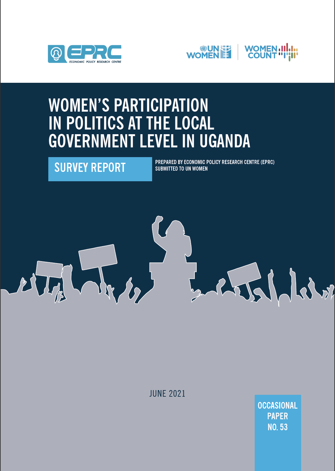 WOMEN’S PARTICIPATION IN POLITICS AT THE LOCAL GOVERNMENT LEVEL IN UGANDA cover