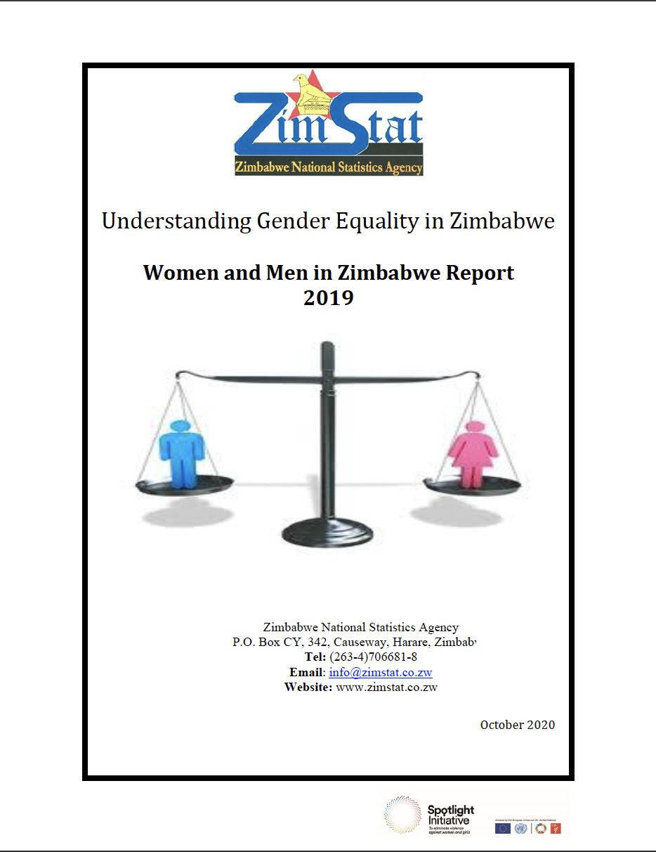 Understanding Gender Equality Women and Men in Zimbabwe Report 2019