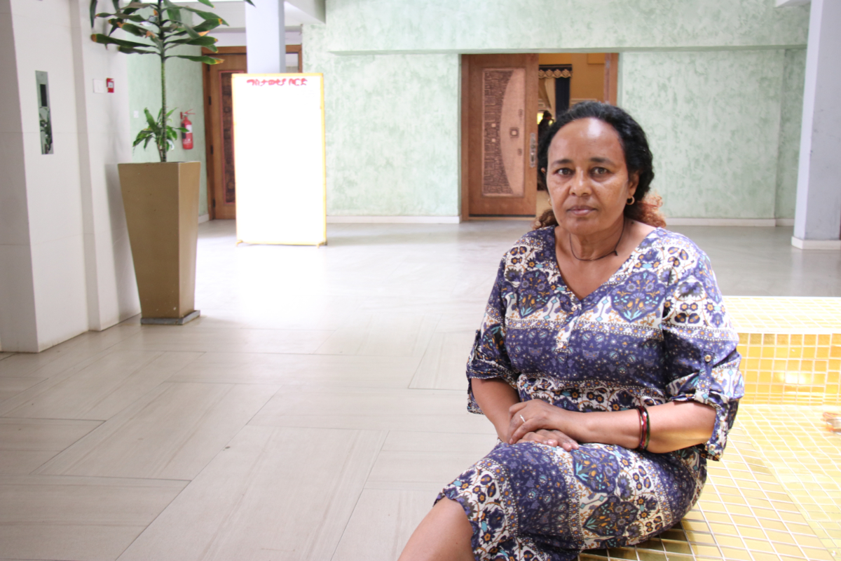 Waizer Belay, Senior Expert, Family Guidance Association of Ethiopia. Photo: UN Women/Aijamal Duishebaeva. 