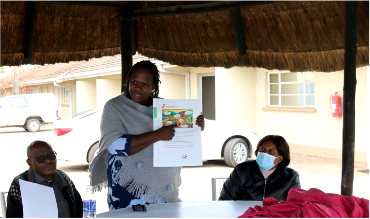 Participants during the SASA! Together Support Phase Training of Trainers.  Photo Credit: UN Women/Getrude Chigerwe