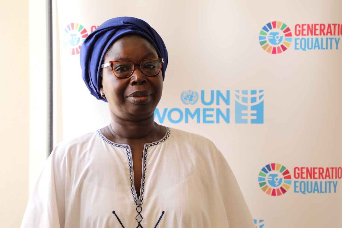 Ms. Adjaratou Fatou Ndiaye/ Adji, UN Women Country Representative in Sudan. Photo: UN Women