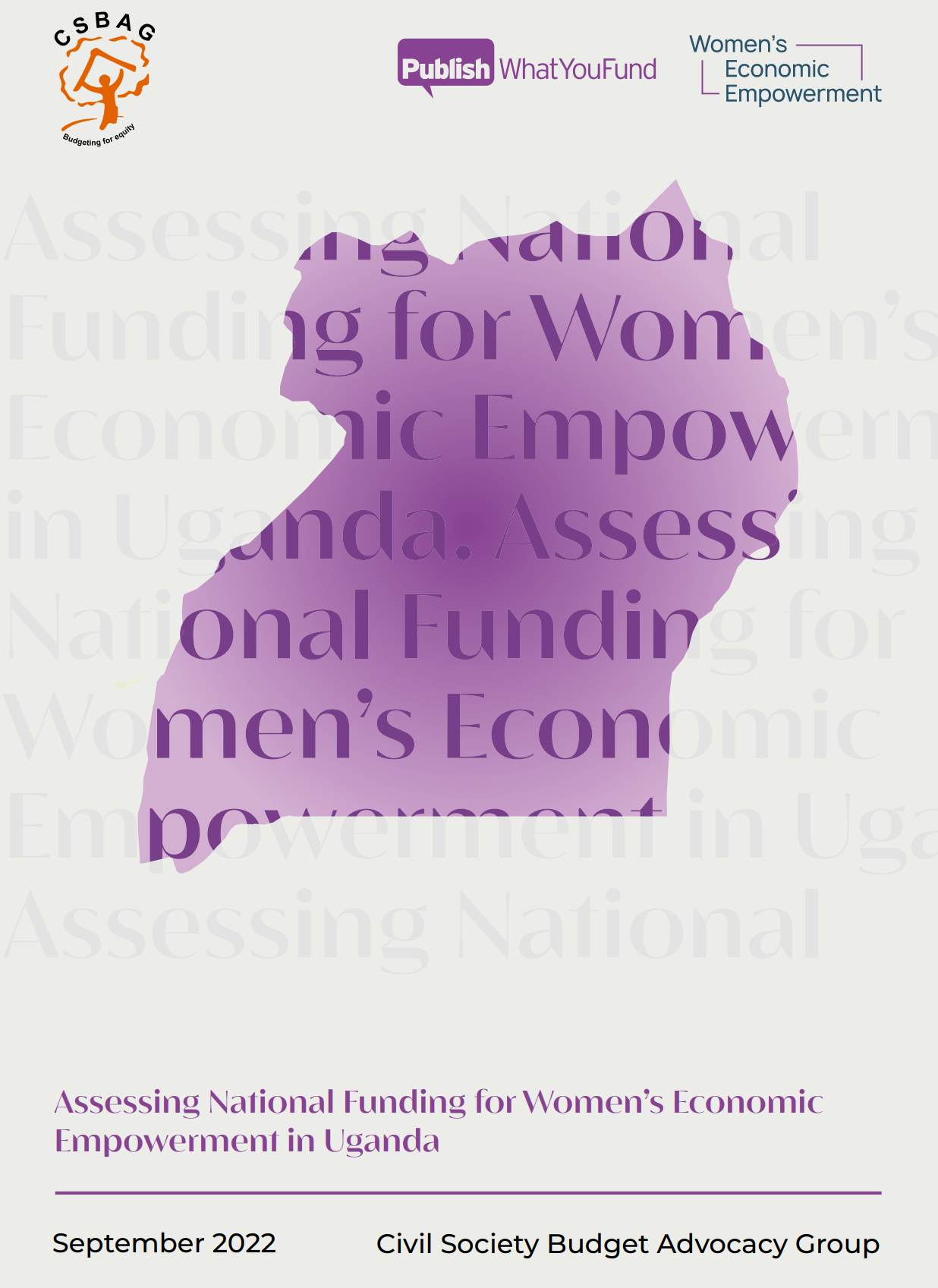 Assessing National Funding for Women’s Economic Empowerment in Uganda