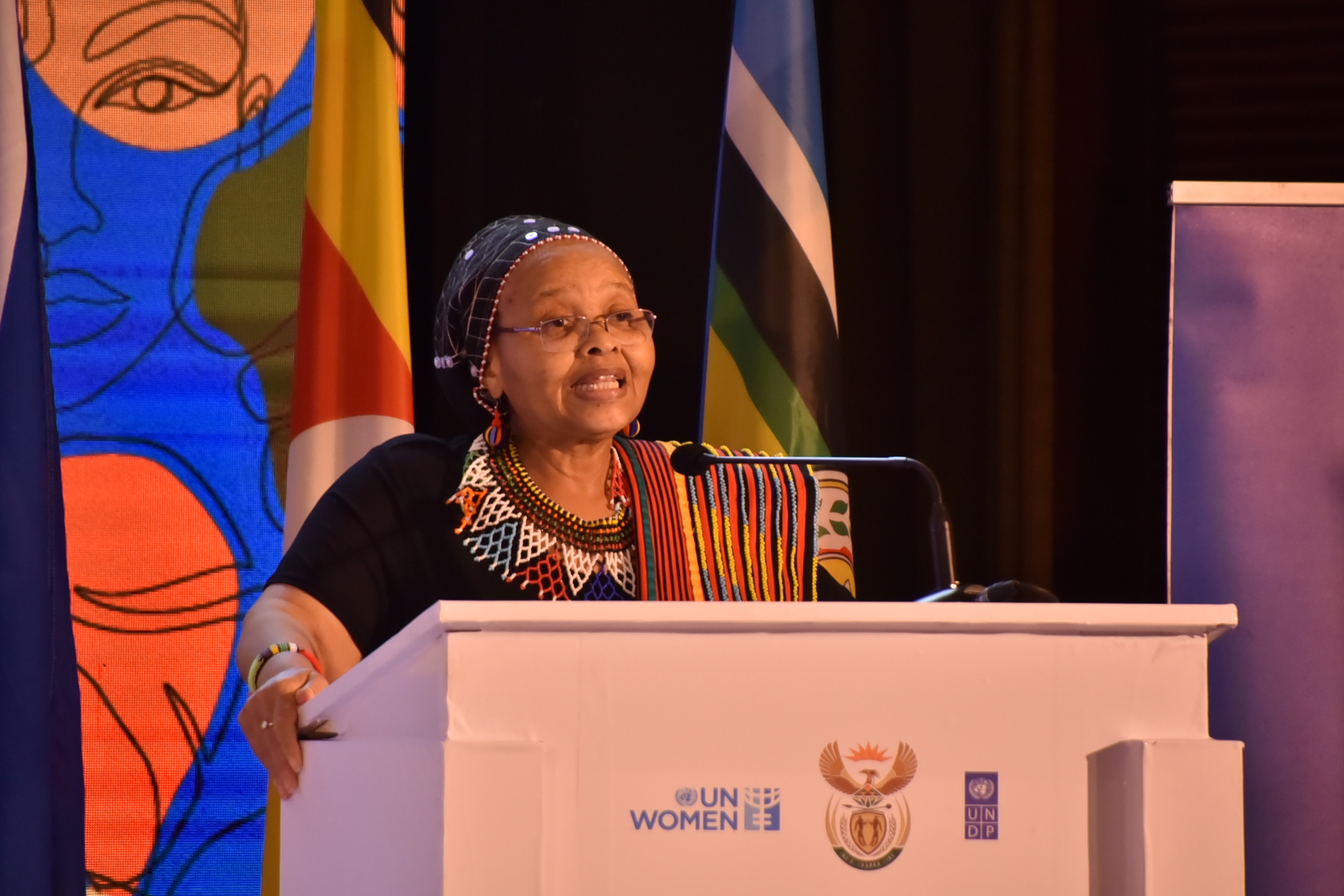 South African High Commissioner to Uganda H.E Lulama called on women and girls remember those who paved the way for women to be where they are today