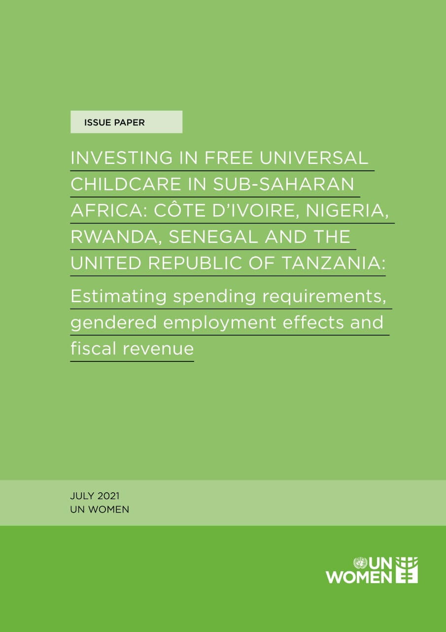 Free universal childcare in sub saharan Africa