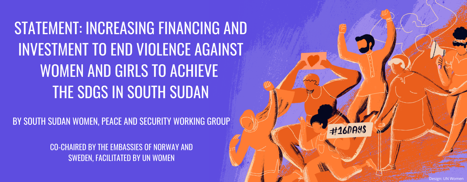 South Sudan WPS Working Group Statement, 16 DoA 2022