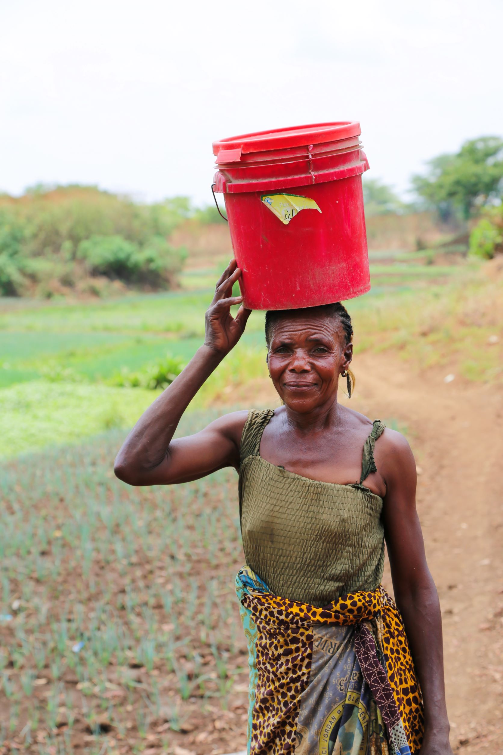 Destine, vegetable grower and mother of 11 children