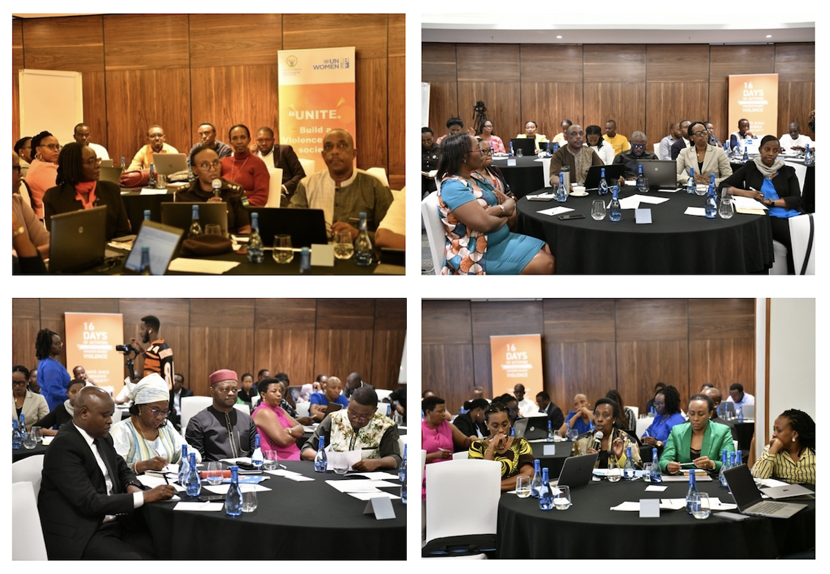 Some of the delegates at the policy dialogue on GBV preventions and response at Four Points by Sheraton hotel in Kigali. Photo: UN Women/Pearl Karungi. 