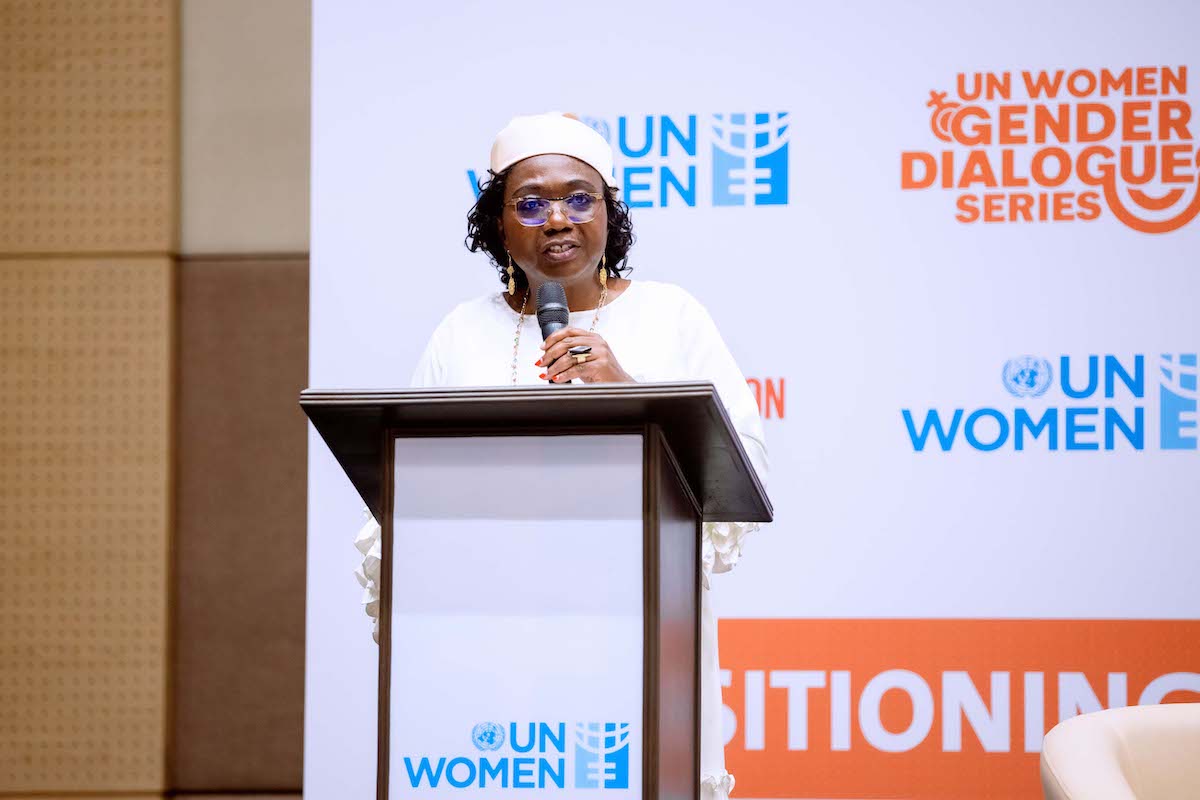 Ms. Jennet Kem, UN Women Rwanda Country Representative. Photo: UN Women Rwanda/ Next line