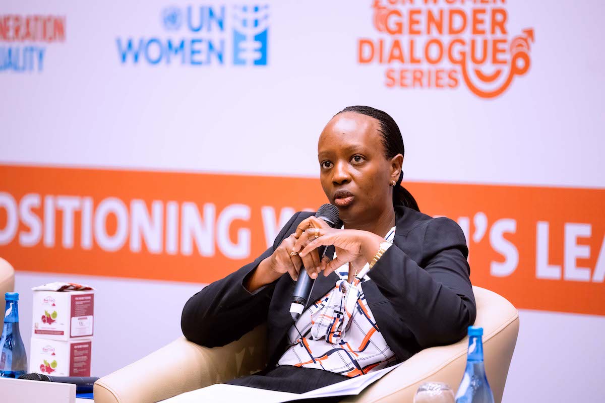 Ms. Nadine Umutoni, Director General, National Child Development Agency (NCDA). Photo: UN Women Rwanda/Next line