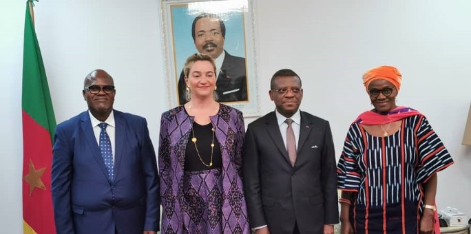 Mme Florence Raes Directrice Régionale a.i d’ONU Femmes pour l’Afrique de l’Ouest et Centre en visite officielle au Cameroun