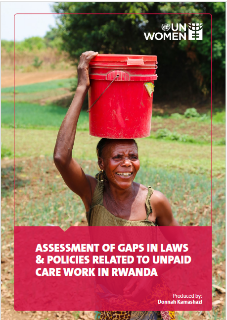 Assessment of gaps in laws and policies related to Unpaid Care Work in Rwanda cover page