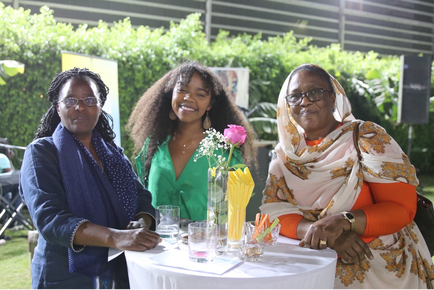 Guests at the IWC reception. Photo: UN Women/Aijamal Duishebaeva