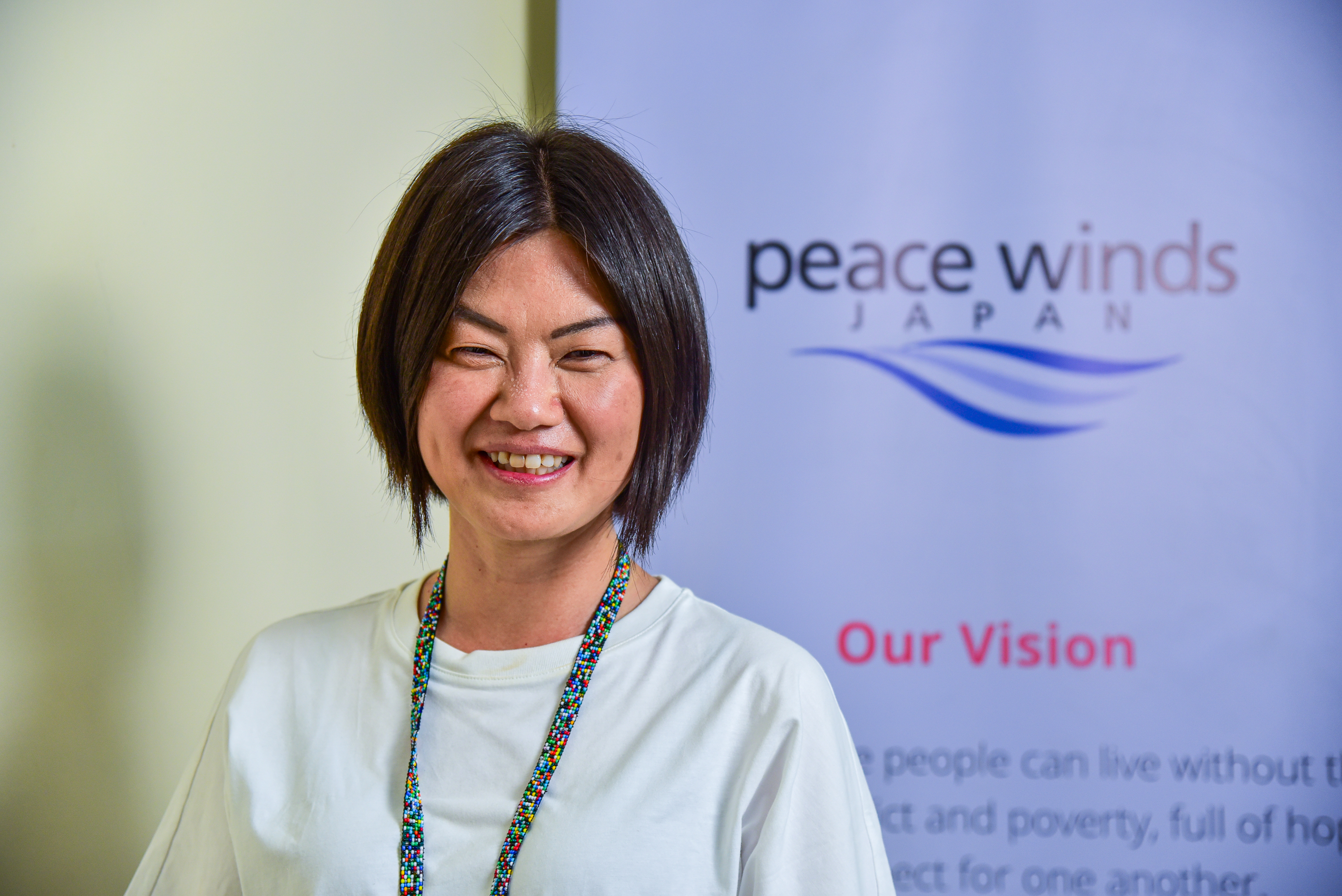 Akiko Chiba, Country Representative for Peace Winds Japan in Kenya. Photo: UN Women/James Ochweri