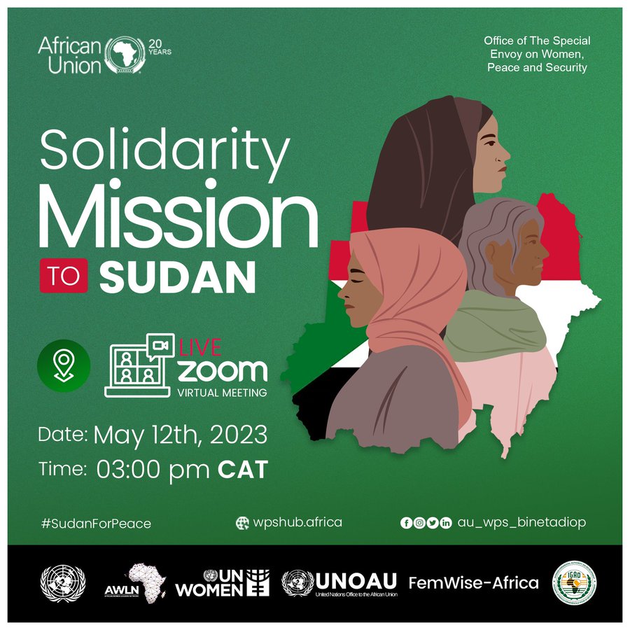 Solidarity Mission to Sudan poster