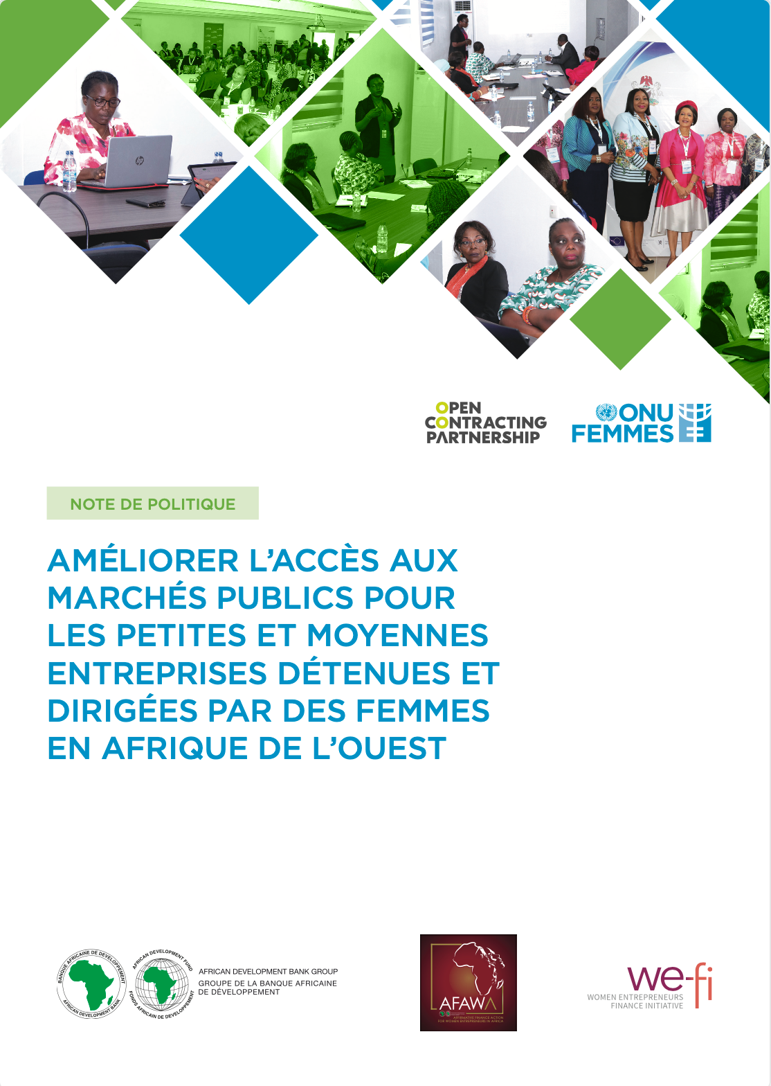 AMÉLIORATION DE L’ACCÈS AUX MARCHÉS PUBLICS POUR LES PETITES ET MOYENNES ENTREPRISES DÉTENUES OU DIRIGÉES PAR DES FEMMES EN AFRIQUE DE L’OUEST