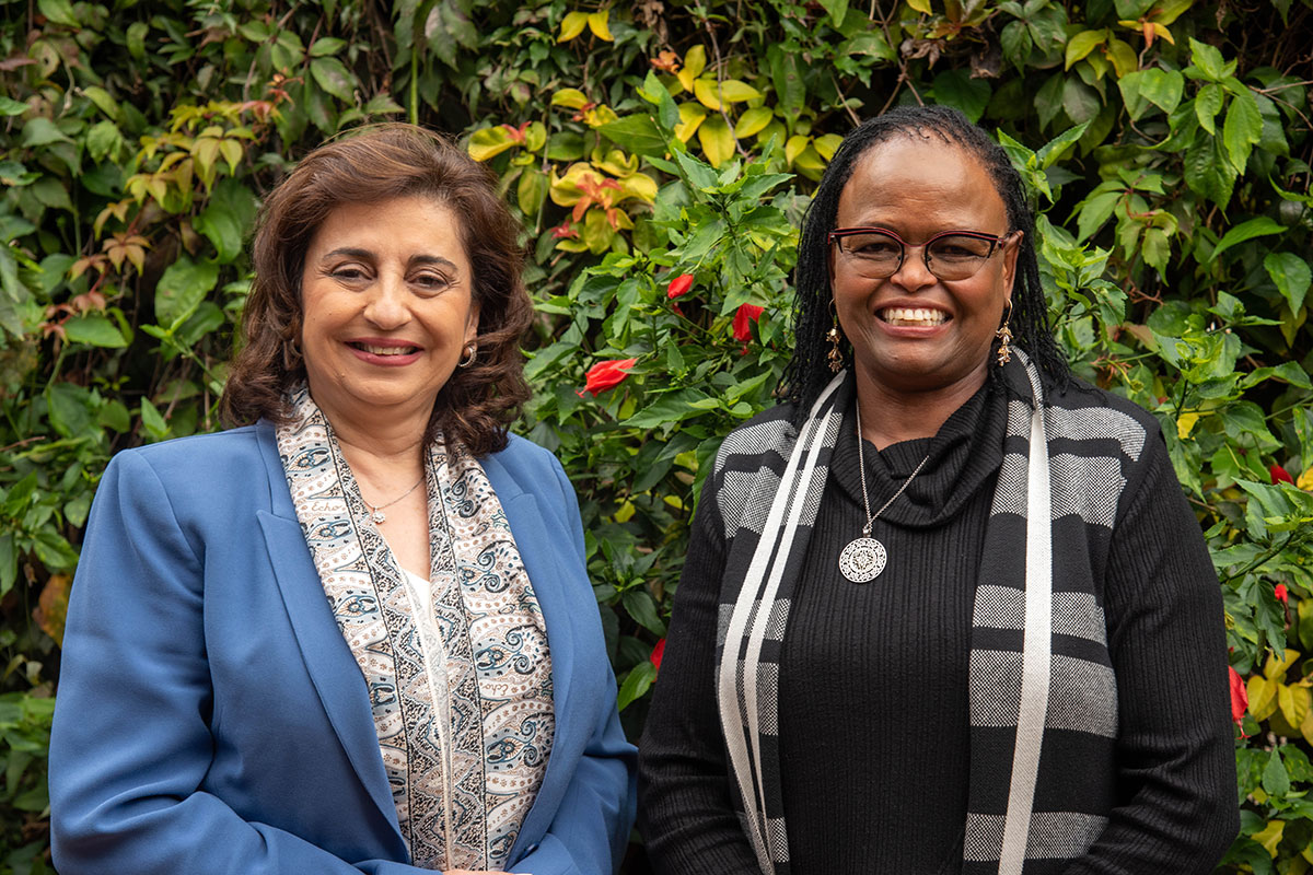 UN Women Executive Director with Chief Justice Martha K. Koome. Photo: UN Women/James Ochweri