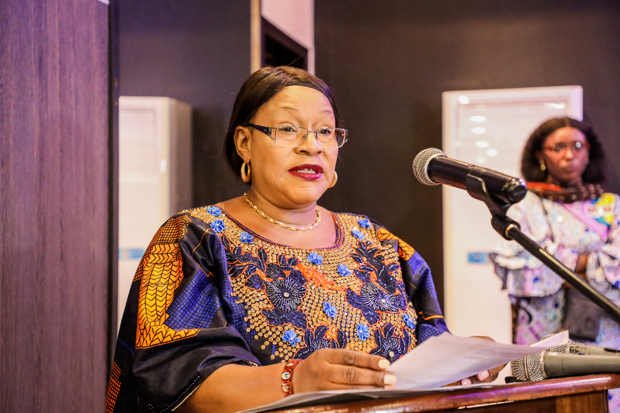 Son Excellence Mme Mireille Masangu Bibi Muloko, Ministre du Genre, Famille et Enfant a officiellement lancé l’inscription à la cartographie en exprimant le plus grand soutien du Gouvernement à l'initiative