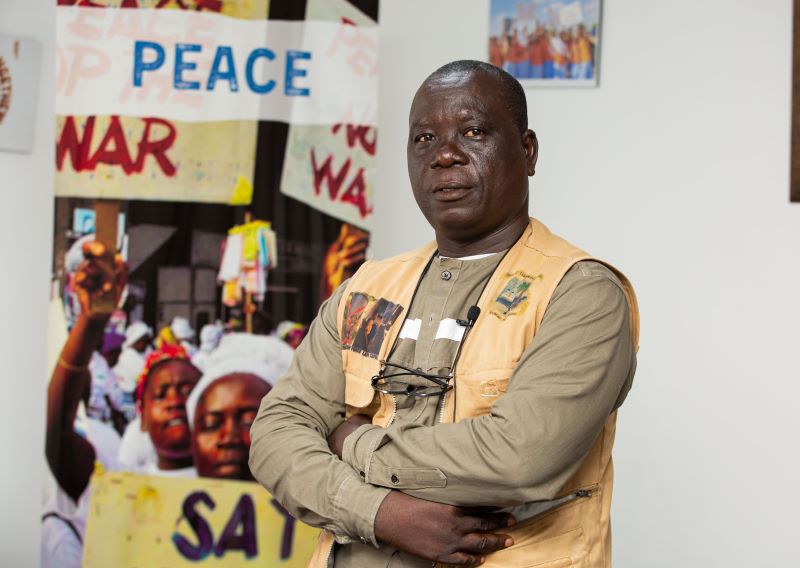 Samuel Asa Cheneken, Chairperson of the Montserrado SGBV Secretariat  ​