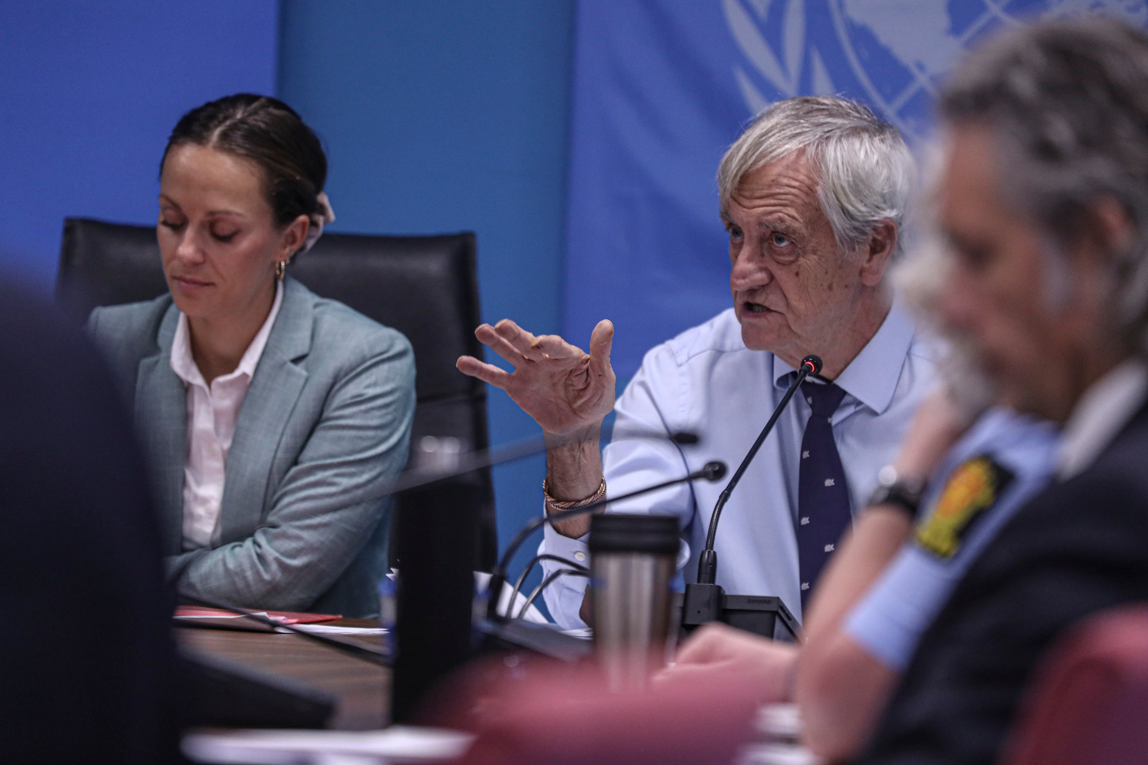 Special Representative of the Secretary-General and the Head of UNMISS, Nicolas Haysom highlighted the timeliness of the IEG visit: 2024 is a critical year with the ongoing constitution-making process and electoral process. Photo: UNMISS