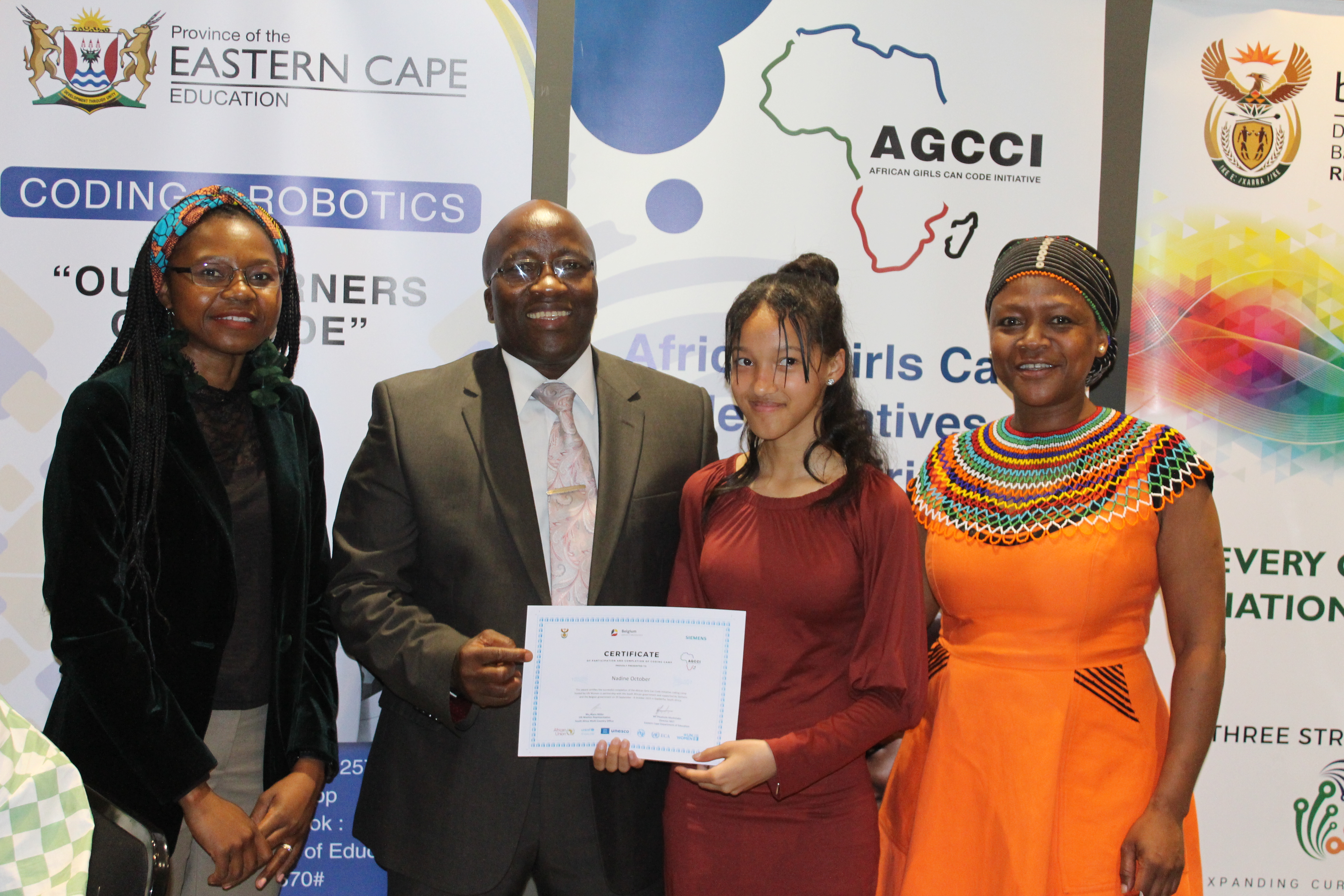 African Girls Can Code Initiative in South Africa