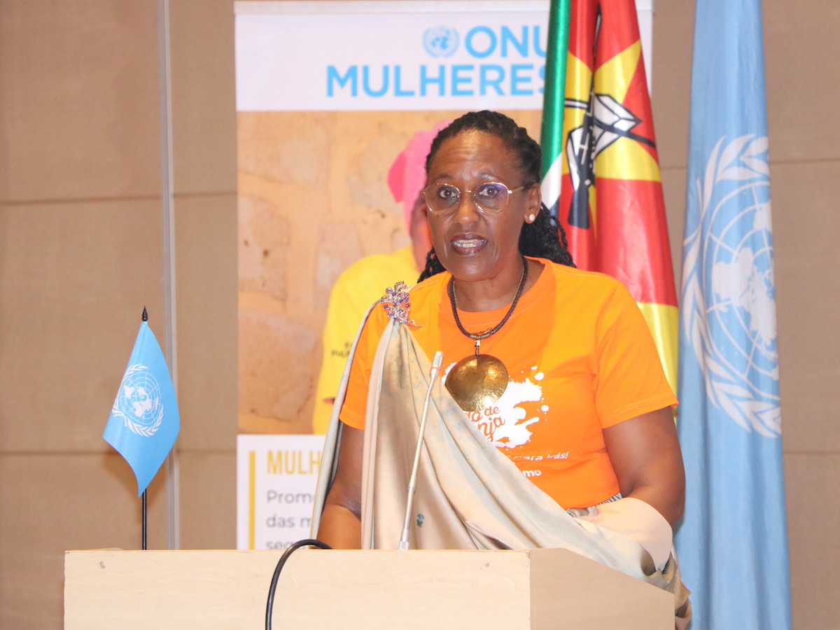 Dr. Marie Laetitia Kayisire, UN Women Mozambique Representative (Credits: UN Women Mozambique)