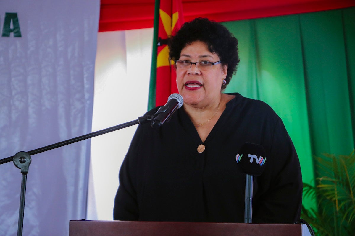 Dr. Nyeleti Brooke Mondlane, Minister of Gender, Children and Social Action (Credits: UN Women Mozambique)