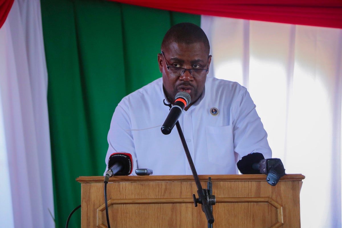 Eng. Vicente Joaquim, Secretary of State for Maputo City (Credits: UN Women Mozambique)