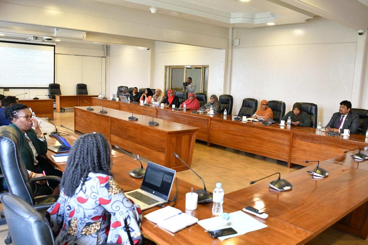 Somalia senate Study tour to Rwanda Parliament supported jointly by the Rwanda Parliament and UN Women Somalia-Rwanda. Photo: UN Women Somalia