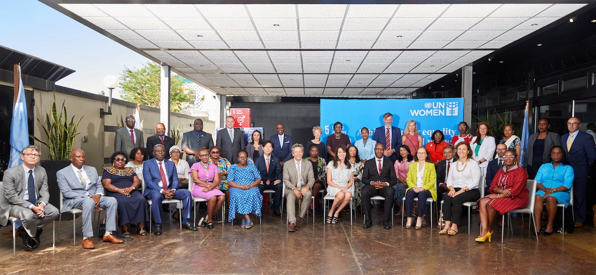 Members of the Diplomatic Corps and their spouses, Representatives of Government and the United Nations at the UN Women IWD Reception 2024 