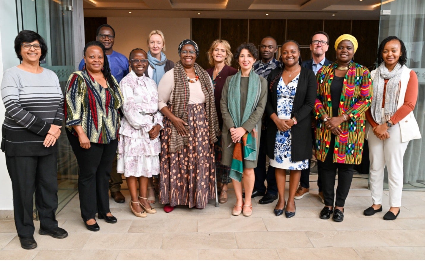 Meeting with development partners. Photo: UN Women/James Ochweri. 