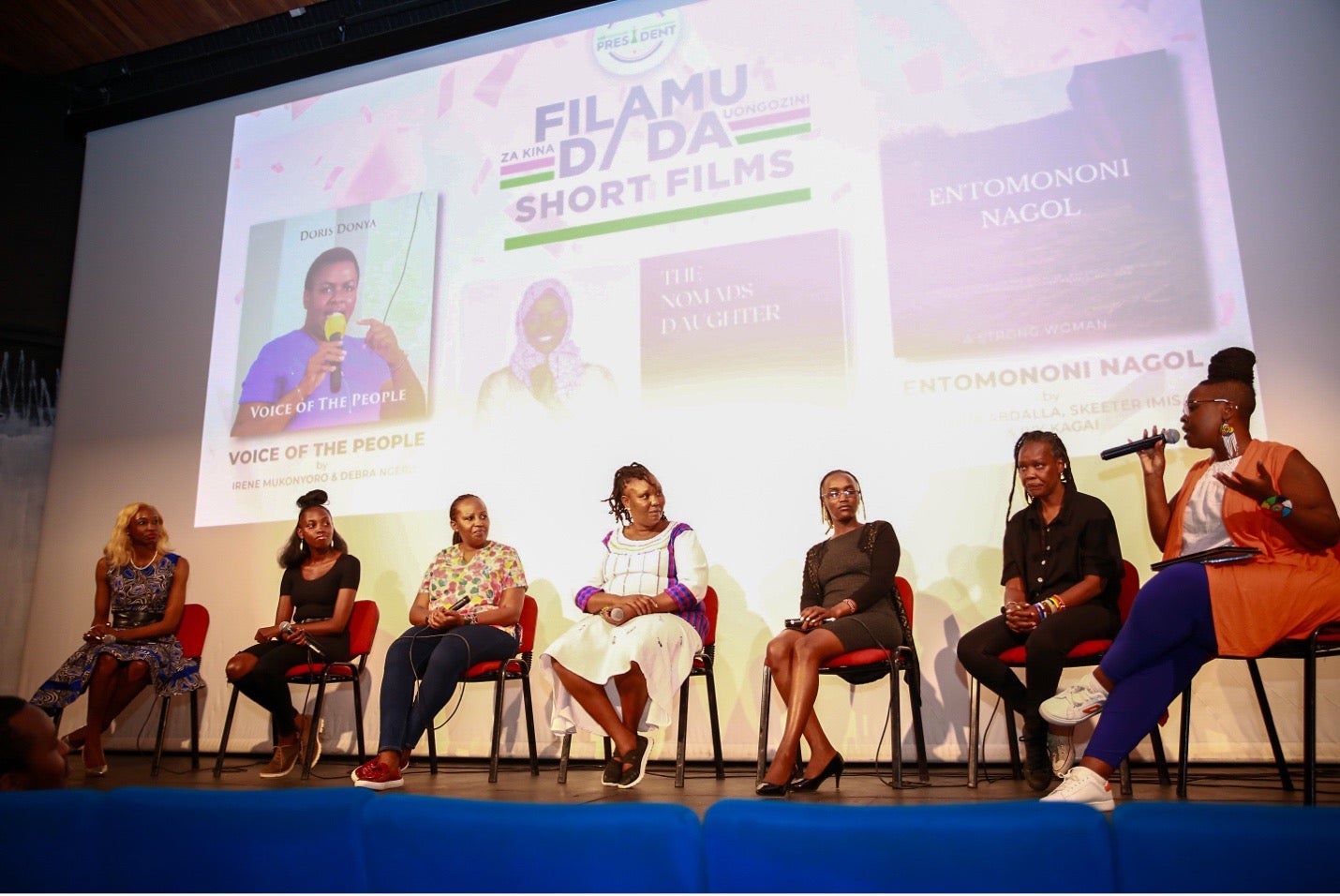 Alliance Française panel discussion during the screening of the films. Photo credit: Media Focus