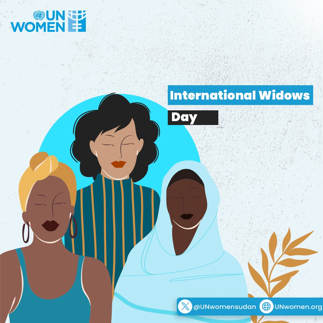 World Widows Day graphic