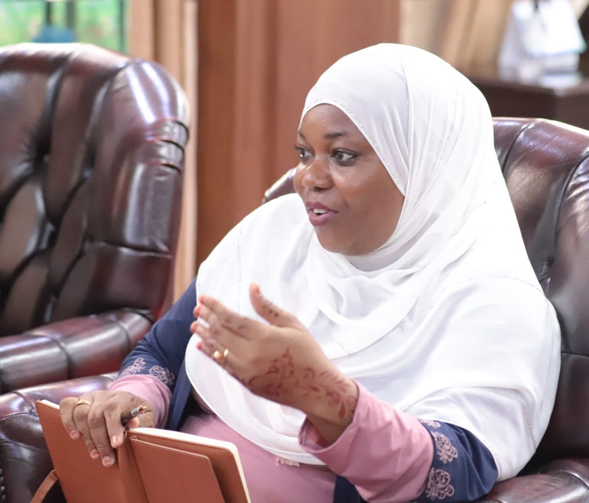 H.E. Fatuma Achani, Kwale's Governor. Photo: UN Women/Sharon Kinyanjui