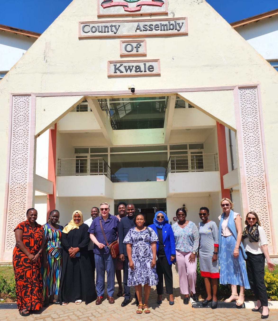 The Delegation at County Assembly of Kwale: Photo: UN Women/Sharon Kinyanjui