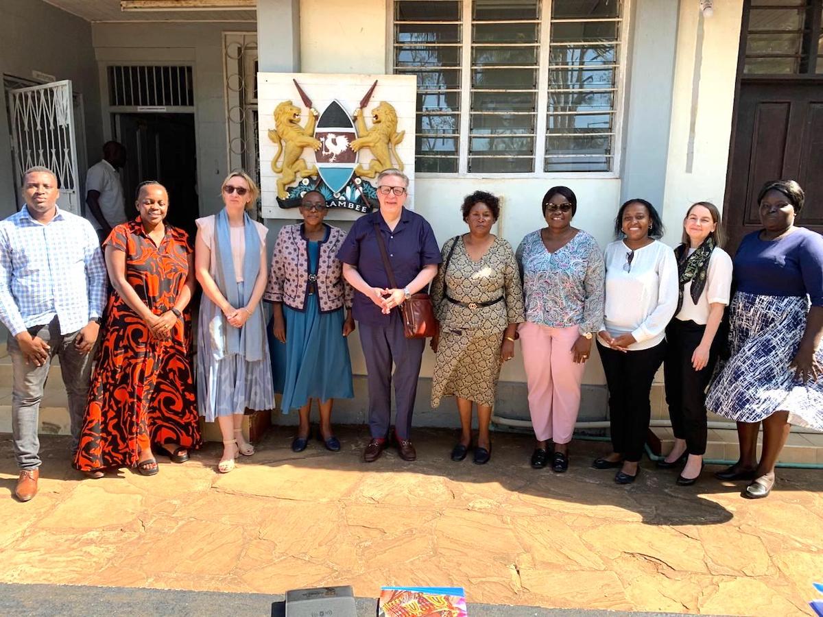 The delegation at Kwale County Commissioner Office: Photo: UN Women/Sharon Kinyanjui