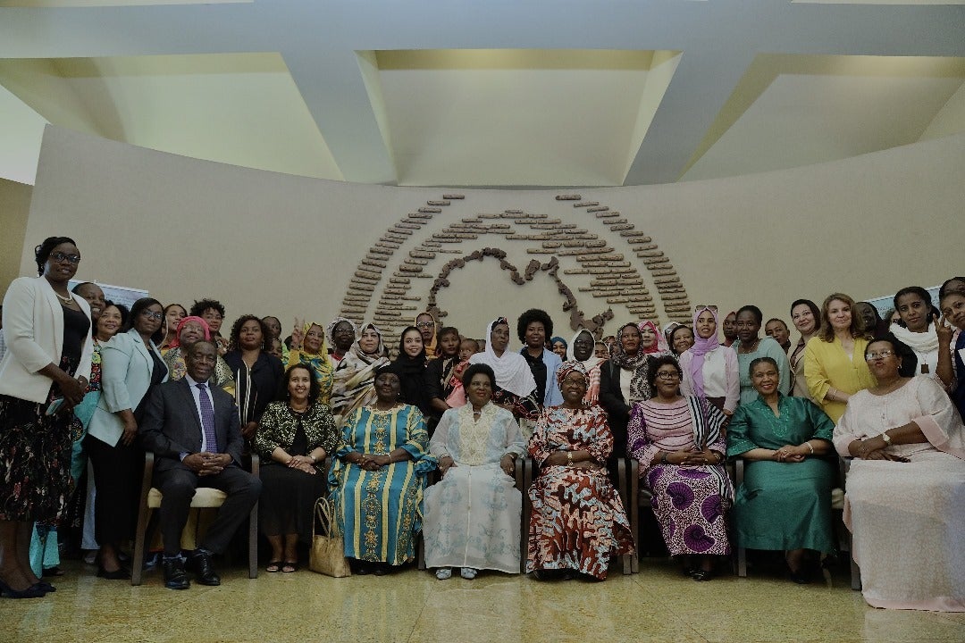Participants in the two-day Sudan's Women Dialogue conference held in Kampala Uganda in July 2024. Photo credit: African Union