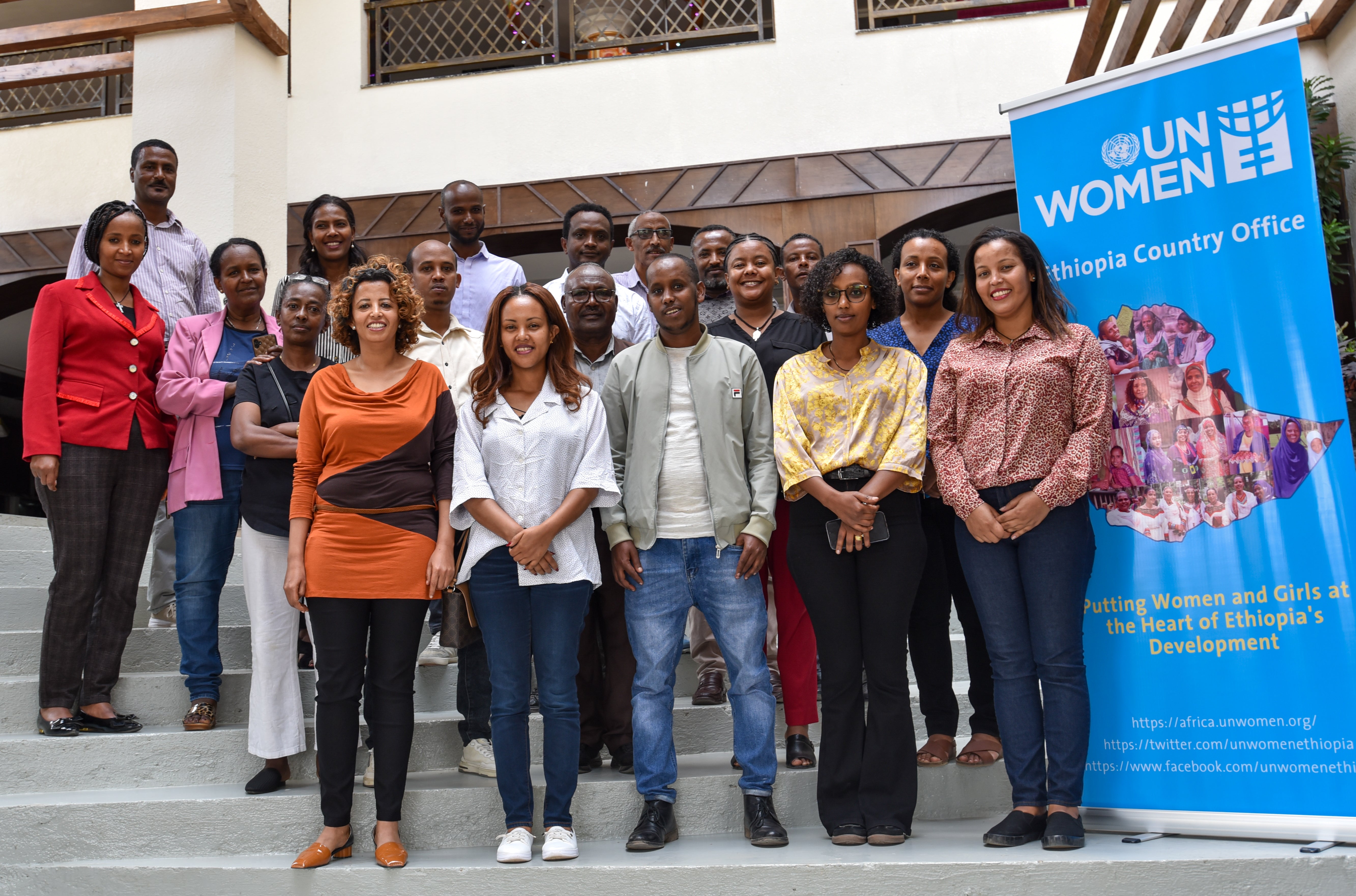      Participants of the training took place 29-31 May 2024 in Bishoftu. Photo: UN Women/Tensae Yemane