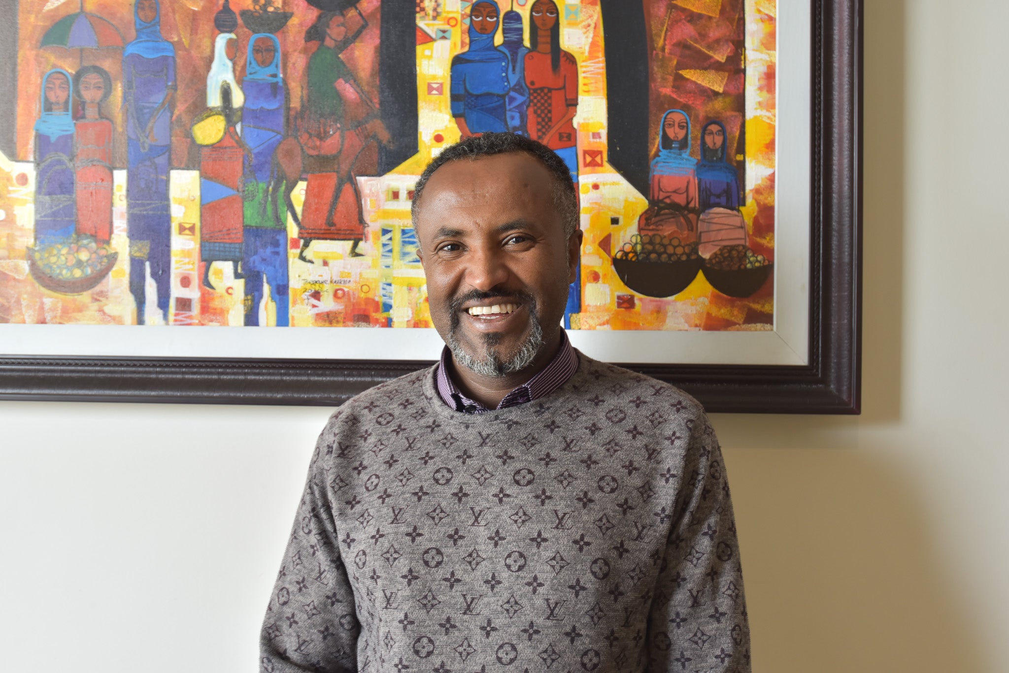 Mr. Tilahun Kassahun, Senior Expert in Monitoring and Support of Returning Citizens at the Ministry of Women and Social Affairs. (Photo: UN Women/Tensae Yemane)