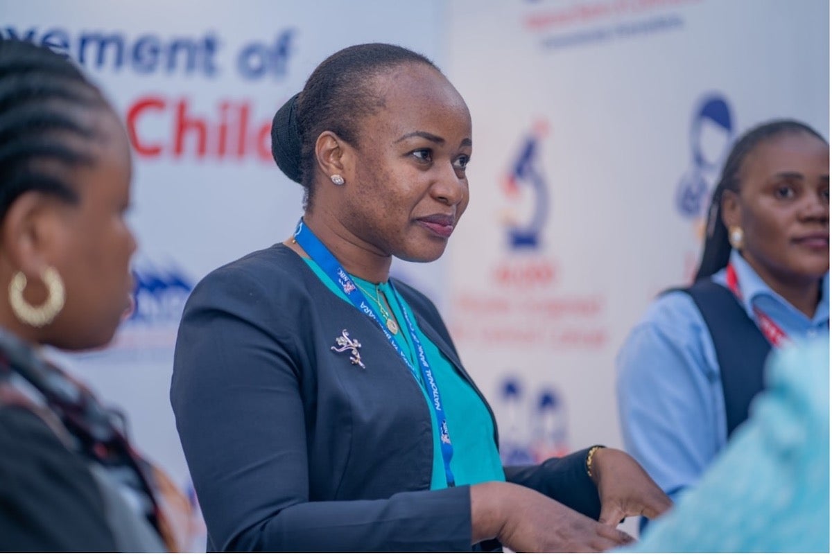 Consolata Shayo, Branch Manager at NBC Tanzania at the Generation Equality regional meeting, Dar es Salaam, Tanzania, 2024. Photo: UN Women Africa    