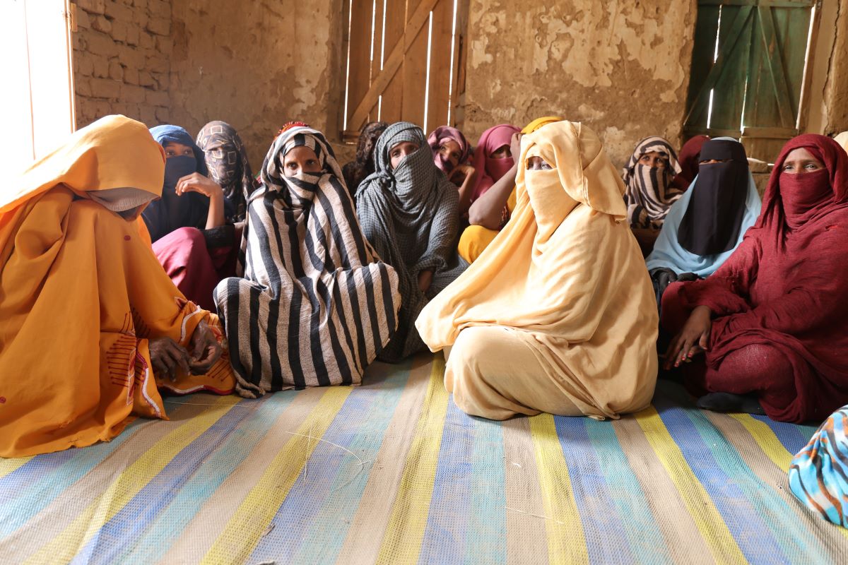 Women farmers in Tokar village, Red Sea State, Eastern Sudan, are discussing the next planned growing season, 2024-2025, as part of the WE-RISR project. Photo: UN Women Sudan