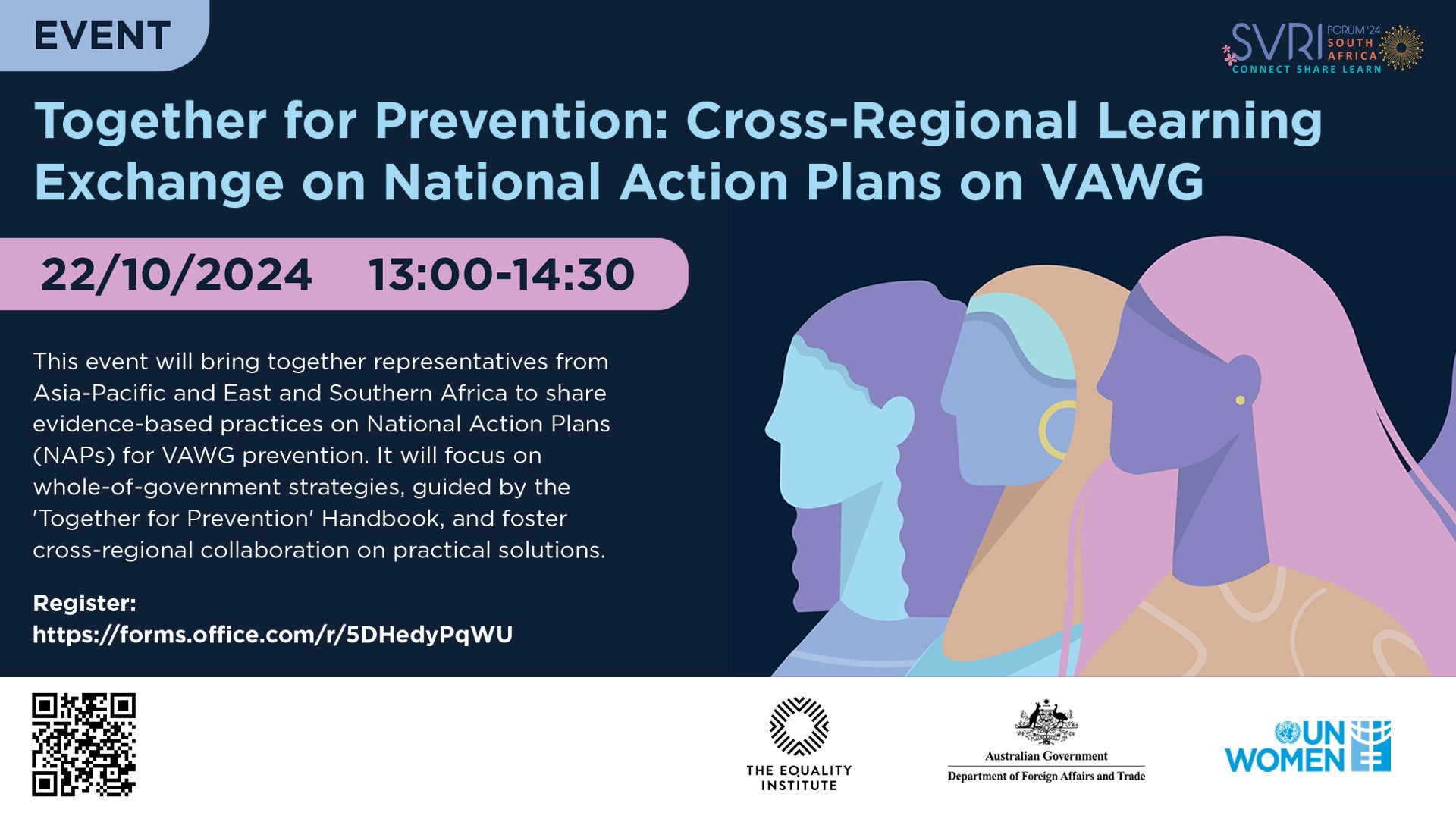 -	Together for Prevention Cross-Regional Learning Exchange on National Action Plans to end Violence against Women and Girls. 